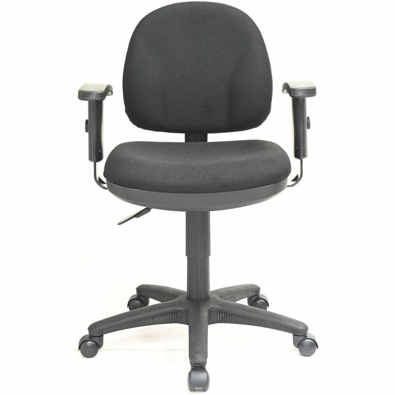 Lorell LLR80004 Millenia Pneumatic Task Chair Black 250 lb gallery