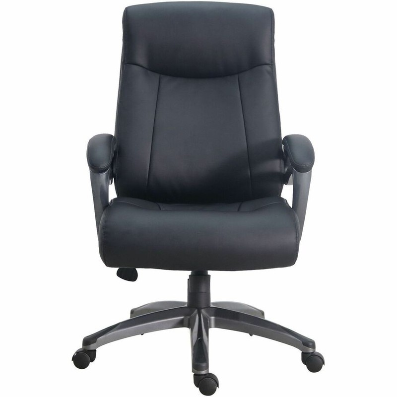 Lorell LLR69516 High Back Executive Chair Leather Black gallery