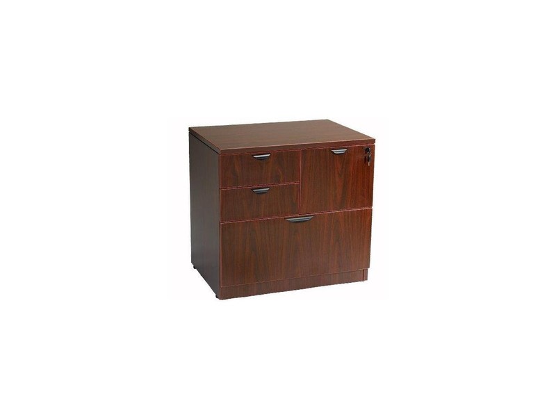 Boss Cherry or Mahogany Finished Combo Lateral File gallery