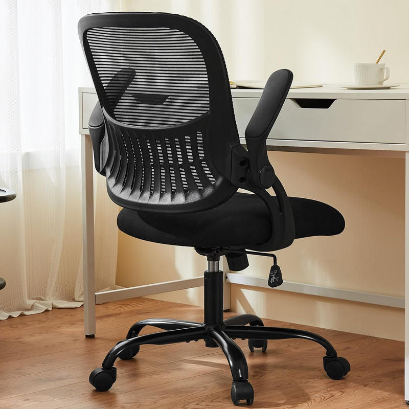Office Computer Desk Chair, Ergonomic Mid-Back Mesh Rolling Work Swivel Task Cha gallery
