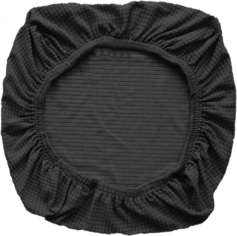 Yikko Office Chair Covers, Elastic Stretch Computer Seat Black