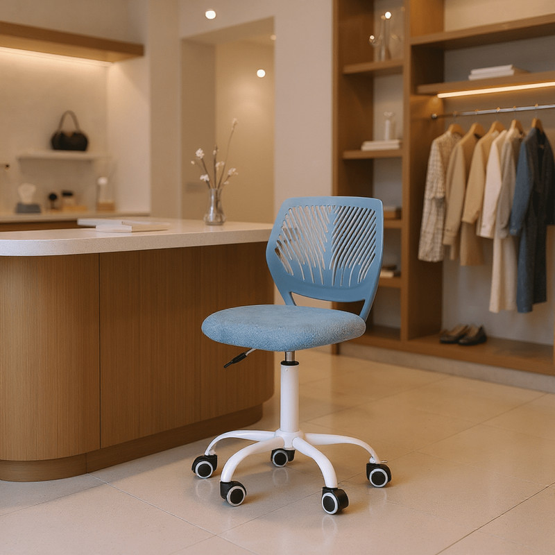 Swivel Reception Chair with Adjustable Height for Office Conference,Waiting Room