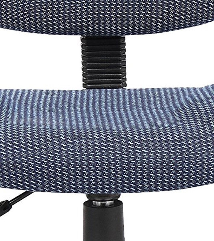 Small Office Desk Chair Adjustable Padded Seat Task Work Swivel Modern Blue NEW gallery