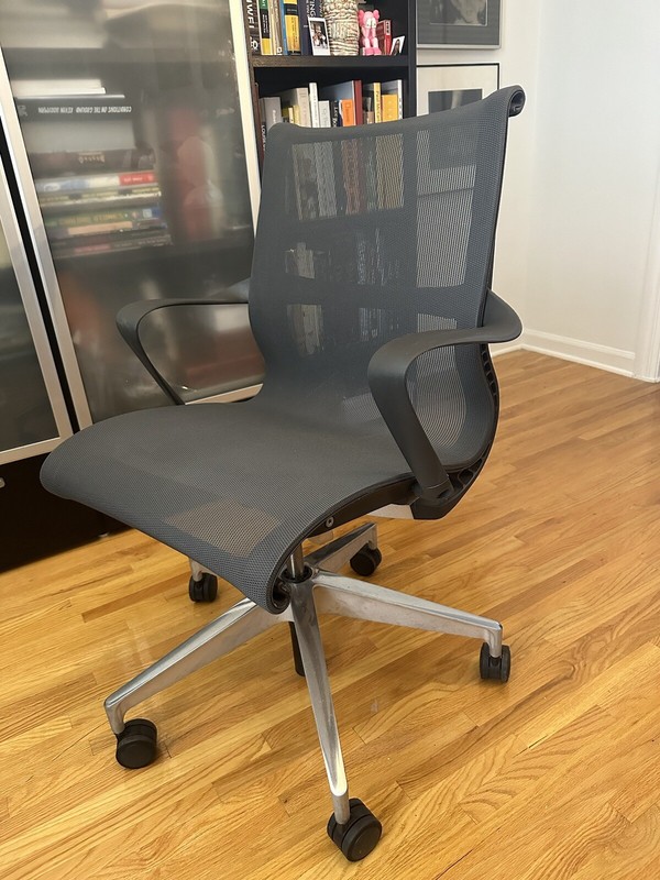 8 Herman Miller Setu Chairs