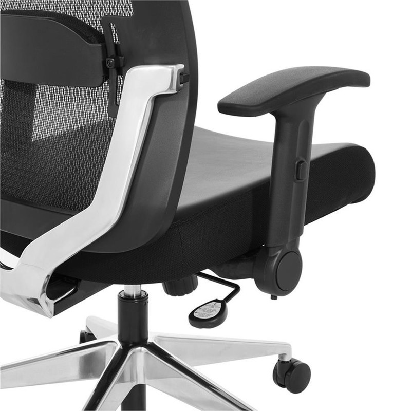 Black Matrix Back Manager's Office Chair with Black Bonded Leather Seat gallery