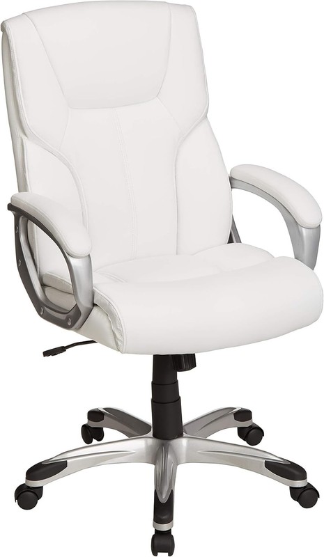 Executive High Back Office Desk Chair Adjustable Height Tilt Swivel 275lb