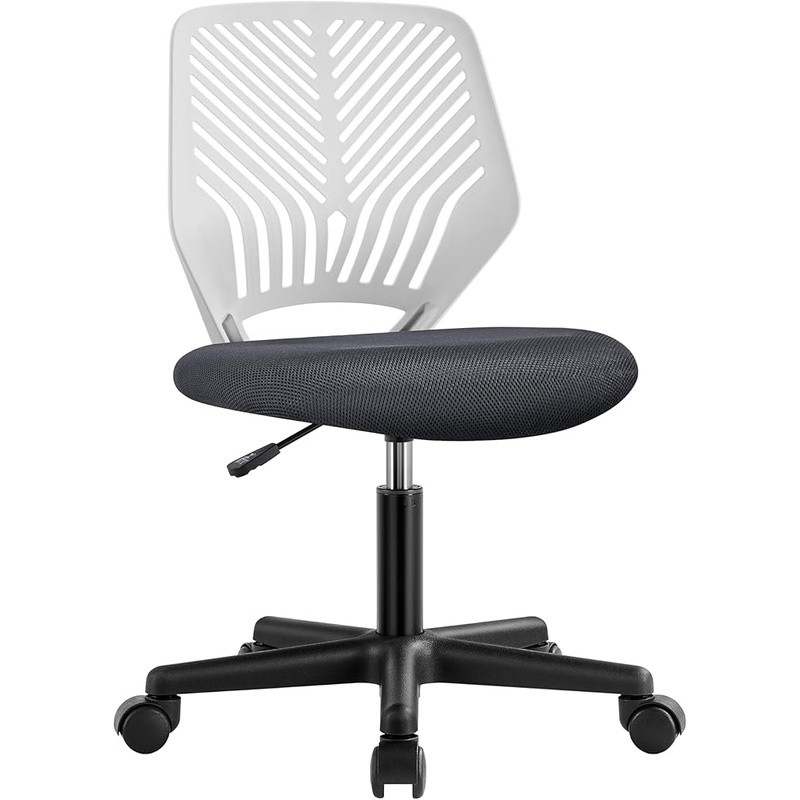Ergonomic Mid-Back Task Chair Adjust Height Compact Durable Office Chair New