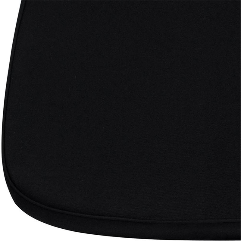 Maklaine Contemporary Soft Black Fabric Chiavari Chair Cushion gallery