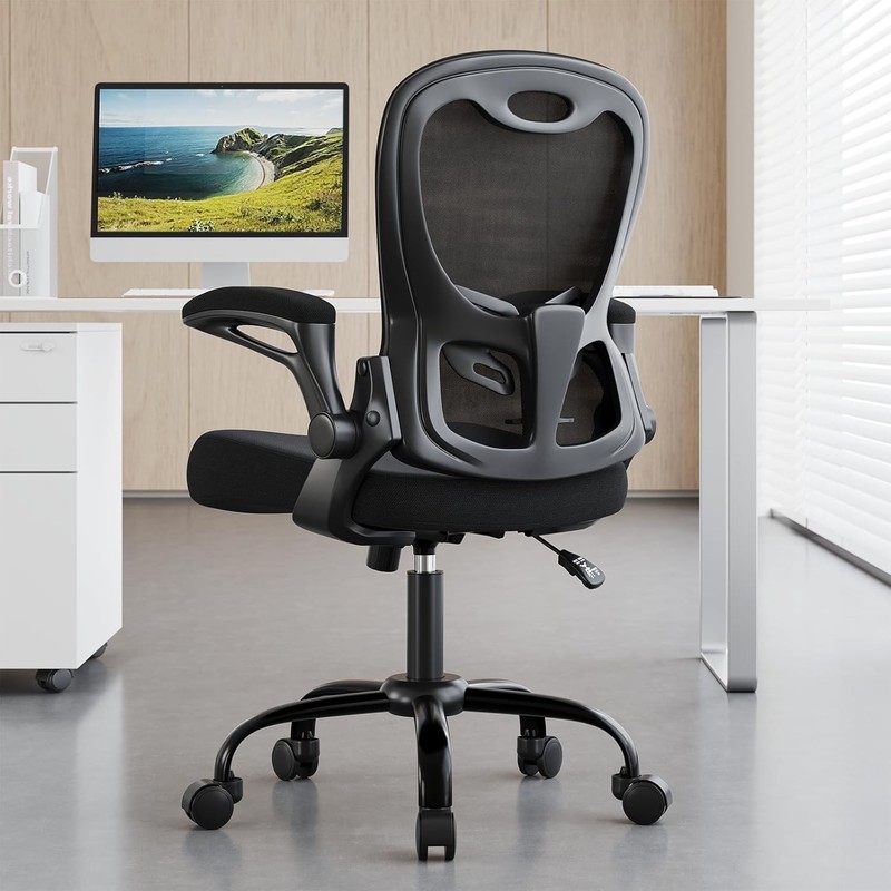 Office Chair 330 lbs Capacity Ergonomic Breathable Mesh Desk Chair W/ Lumbar