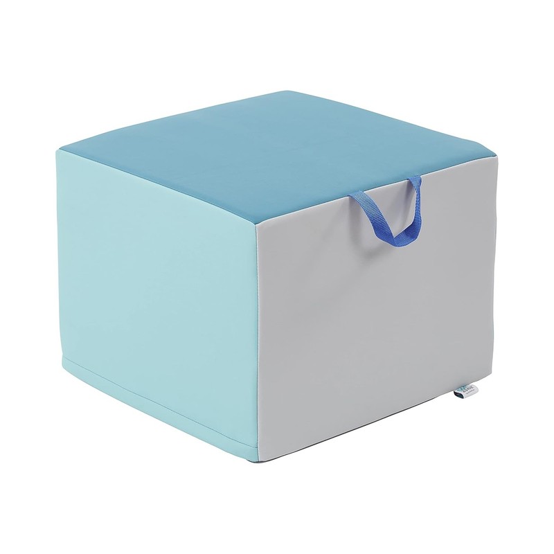 SoftZone Adult Cozy Cube Seat W/ Handle Classroom Furniture Contemporary