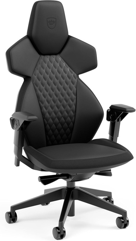 Dawn Gaming Chair Black Ergonomic Desk Chair with Folding Armrests Synchronous