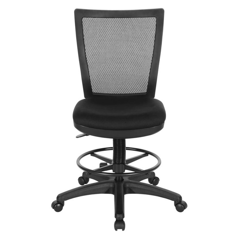 Scranton & Co Drafting Chair with ProGrid Mesh Back and Padded Seat