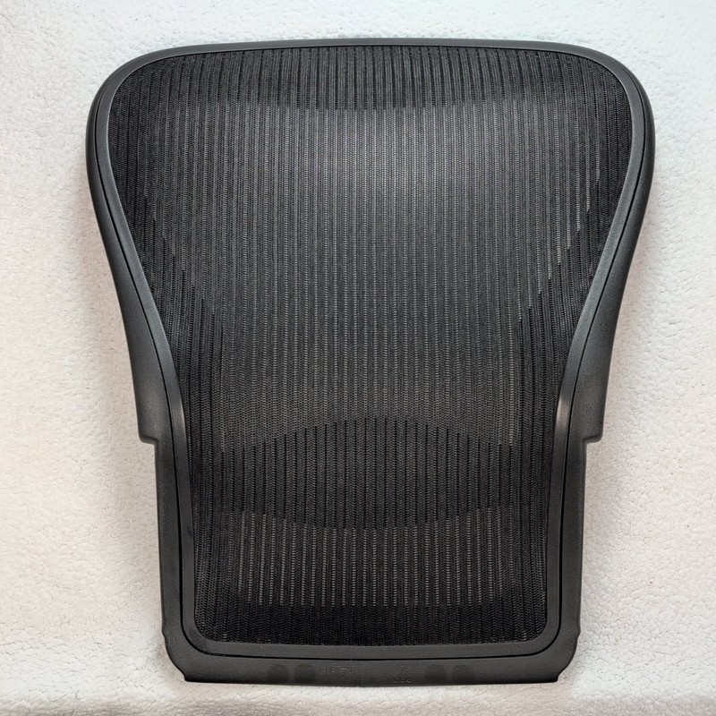 Herman Miller Aeron Size C Replacement Backrest Mesh Back Frame Black – EUC