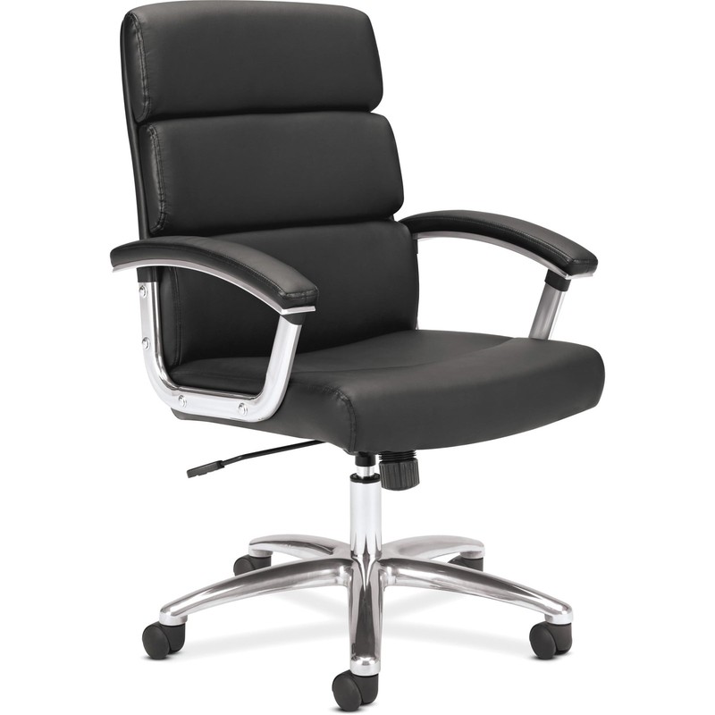 HON Company Traction High-Back Executive Chair 250lb cap. Blk Polished gallery