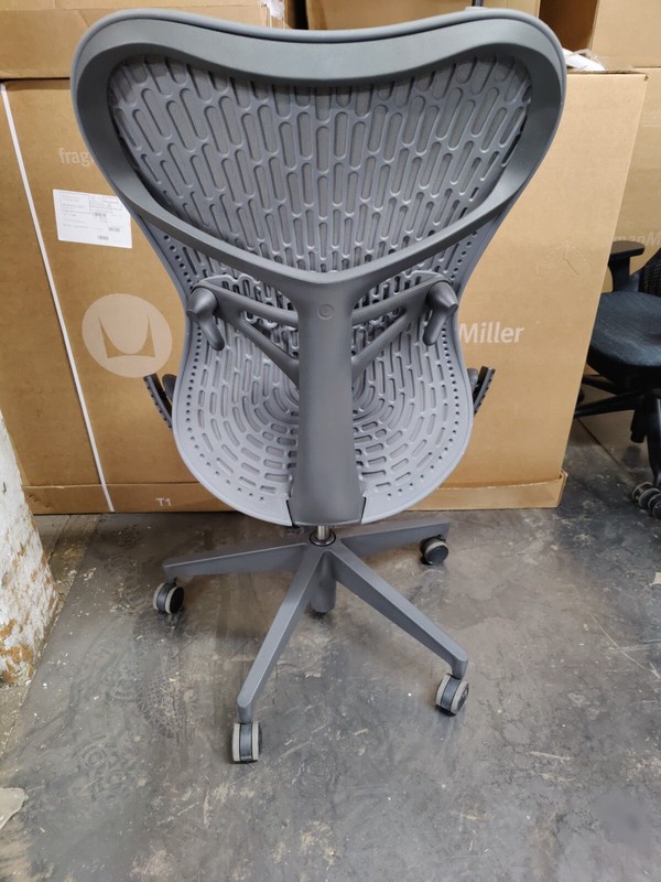Herman Miller Mirra 2 Chair Graphite black flex front lumbar support Armless gallery