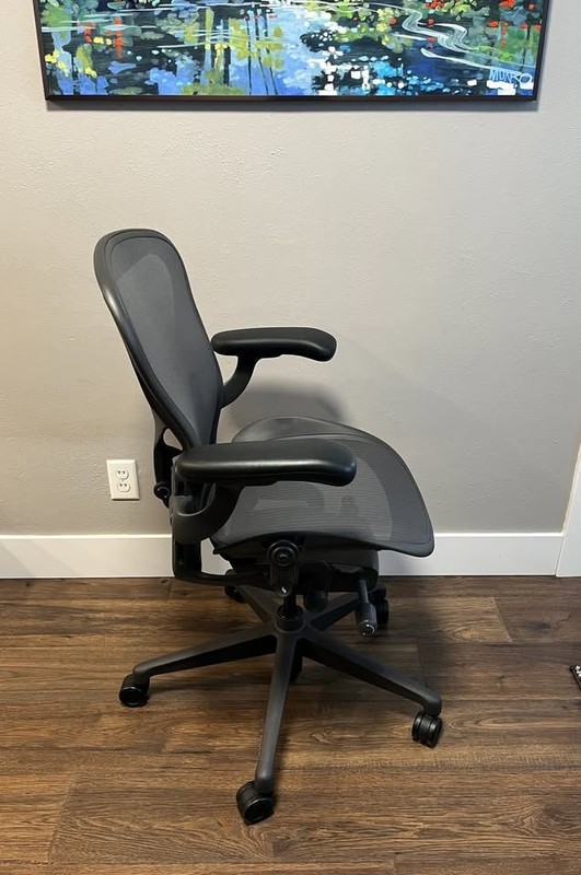 Herman Miller Aeron Remastered. Less than 2 years old. gallery