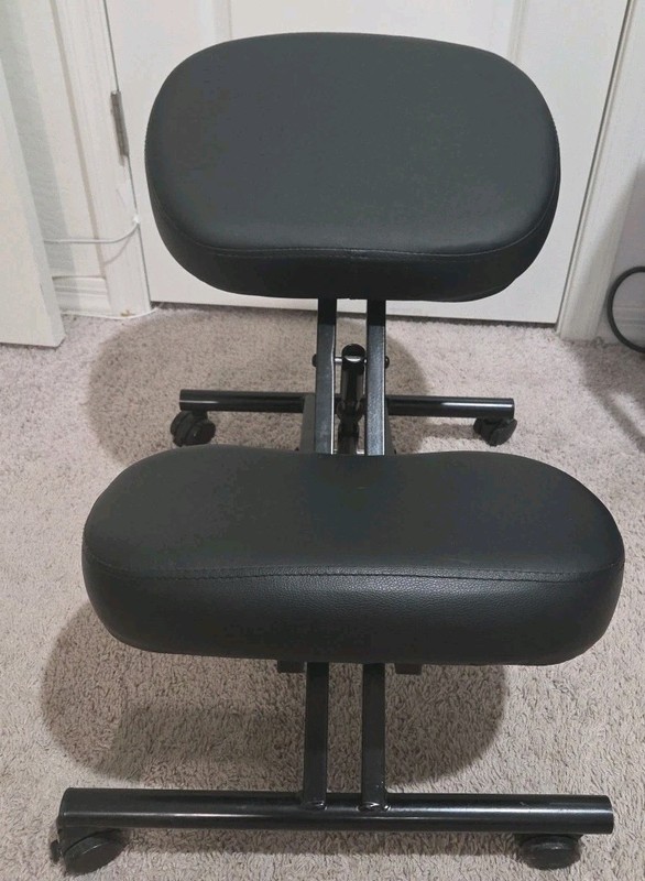 PU Leather Ergonomic Kneeling Office Chair, Adjustable Home and Office Stool …