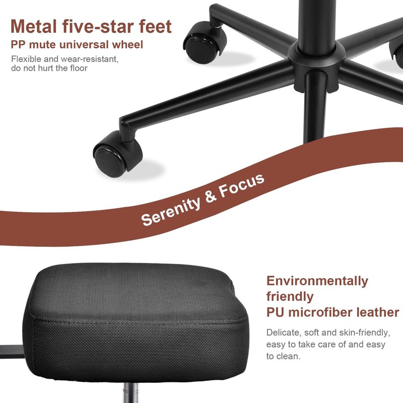 Meditation Cross Legged Chair, ADHD Chair With Height Adjustable Backrest US gallery