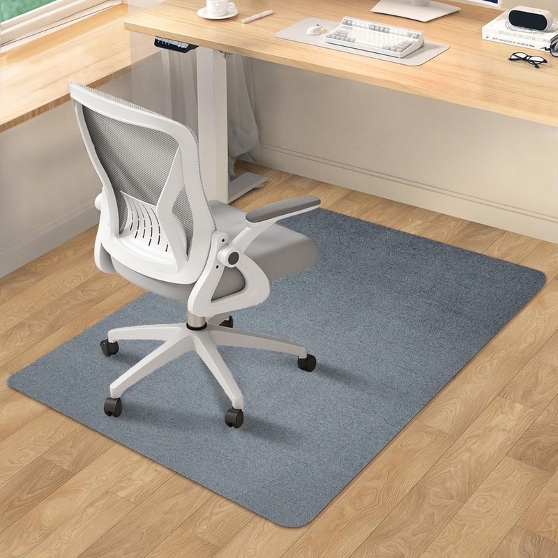 SHAREWIN Office Chair Mat for Hardwood/Tile Floor, 47″X36″ Computer Gaming Chair