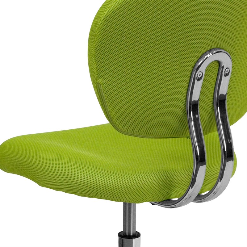 Scranton & Co Mid-Back Mesh Task Office Chair in Apple Green gallery