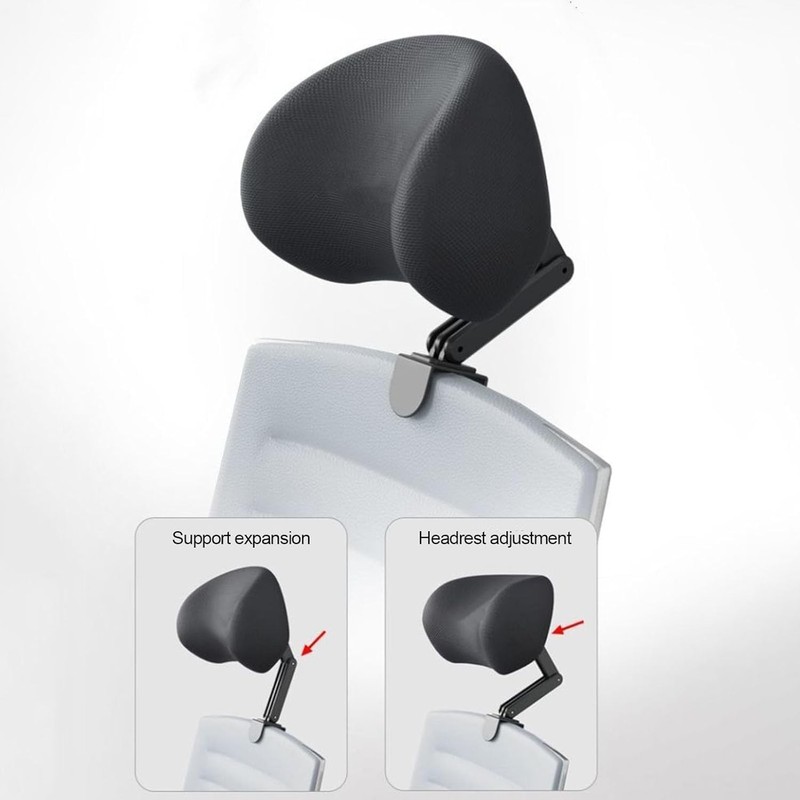 Memory Foam Headrest Attachment for Office Chair, Attachable Chair Head Rest,... gallery