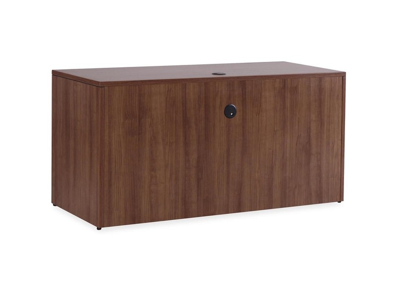 Lorell Credenza 72″x24″x29-1/2″ Walnut 69969