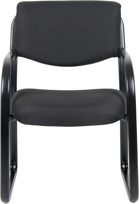 Stylish Black Fabric Guest Chair - Comfortable & Modern Design (B9521-BK) gallery