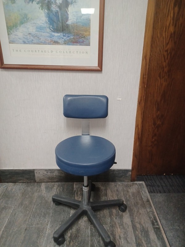Ritter Medical air lift Exam stools with back. Price is per stool 1in stock