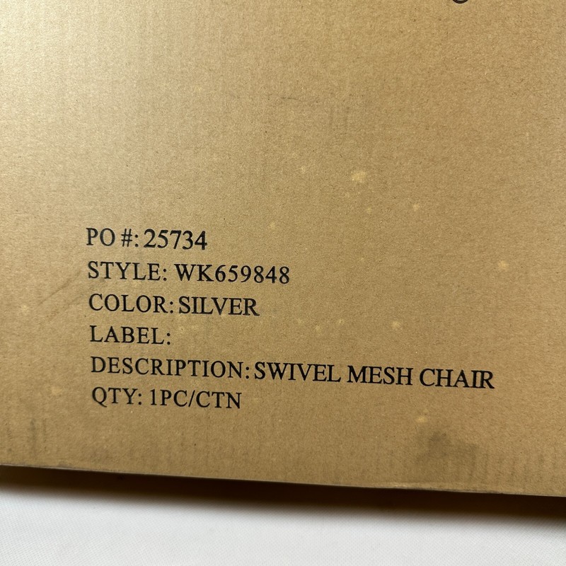 Stylish and Comfortable Swivel Mesh Office Chair WK659848 NEW in BOX gallery