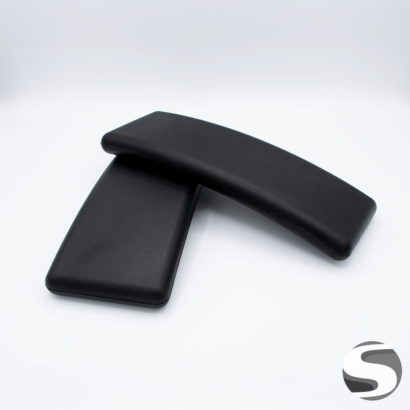 Steelcase Turnstone Jacket Chair Replacement Arm Pads in Black (1 Pair)