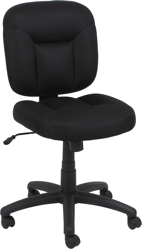 Low-Back Office Desk Chair with Back Support,Adjustable Height,360 Degree Swivel