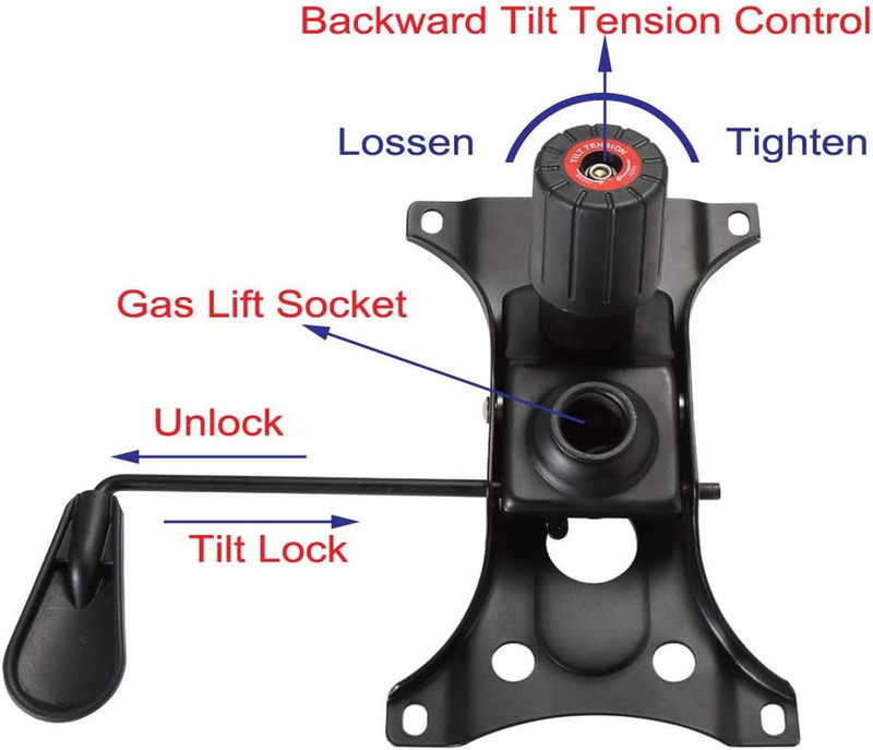 Tilt Control Mechanism Replacement, Office Chair Tilt Base Control Lift Mechanis gallery