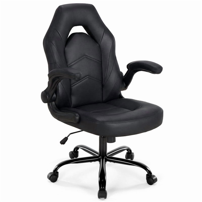 Gianna Ergonomic Computer Gaming Chair with Flip-up Armrest, Height Adjustable gallery