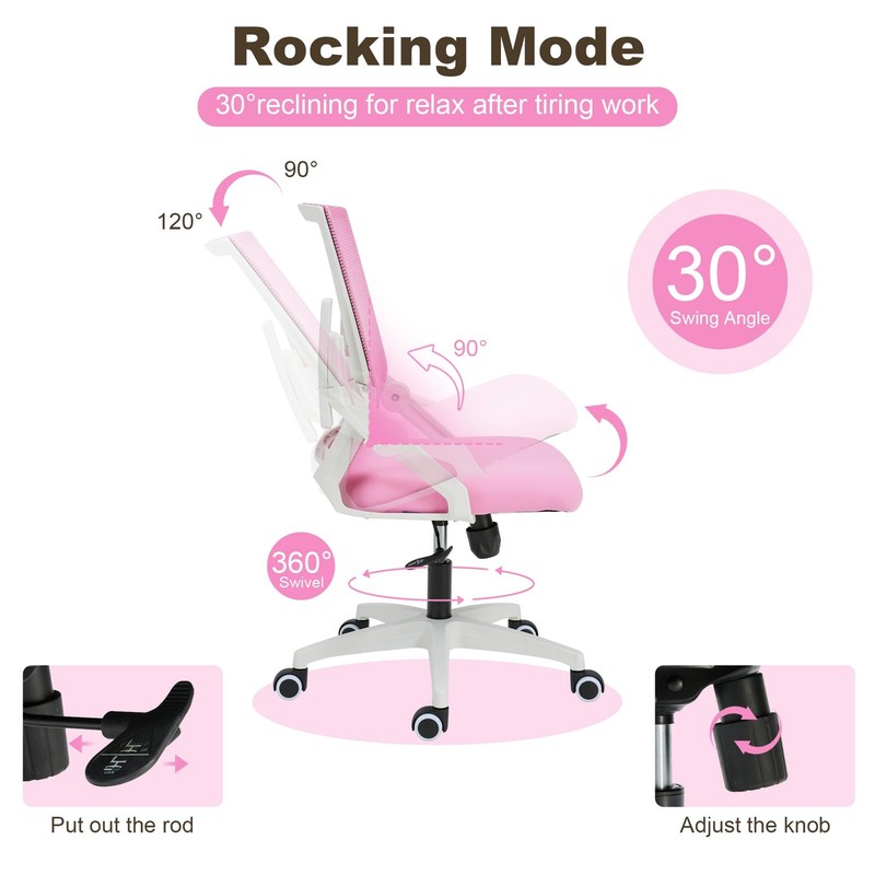 Ergonomic Office Chair Desk Chair with Adjustable Height Mesh Computer Chair ... gallery