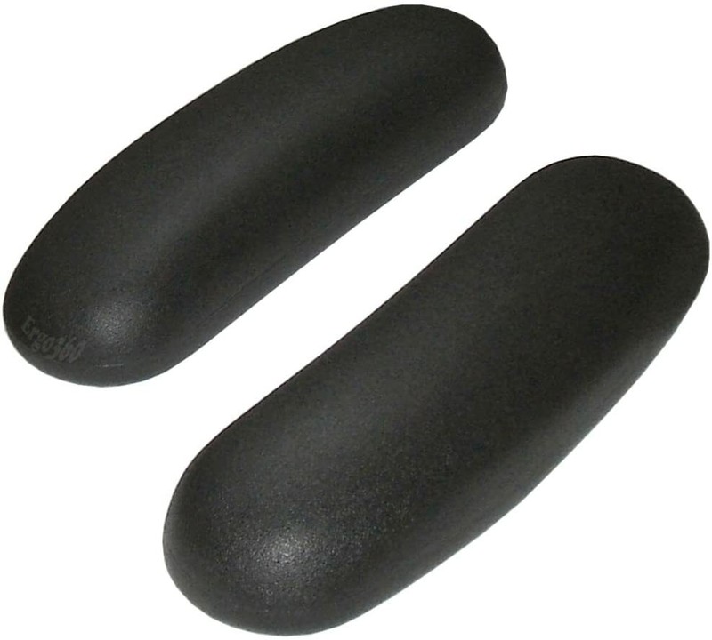 Durable Office Chair Arm Pad Replacements 10cm(not 4″) hole spacing 2 piece set
