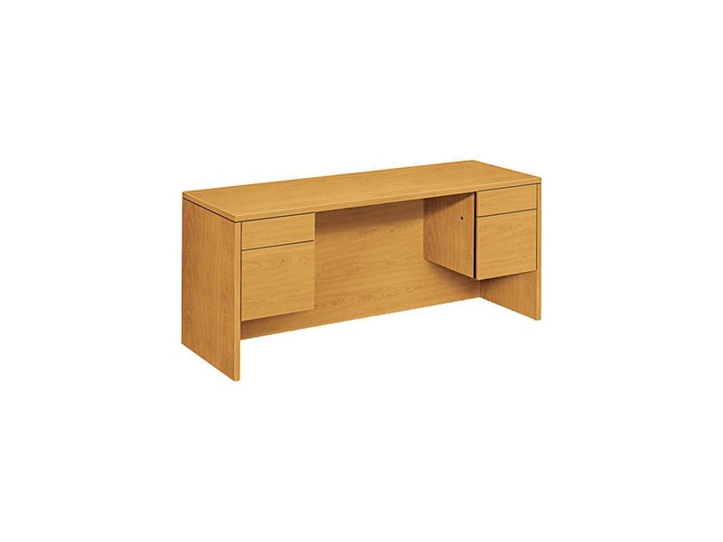 HON 10565CC 10500 Series Kneespace Credenza with 3/4-Height Pedestals, 60w x 24d