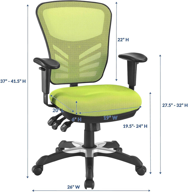 Articulate Ergonomic Mesh Office Chair in Green gallery