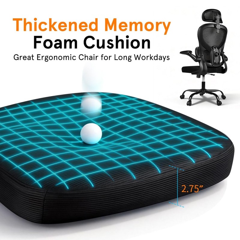 Ergonomic Office Chair, 400 LBS Office Chair Computer Rolling Comfortable Gam... gallery