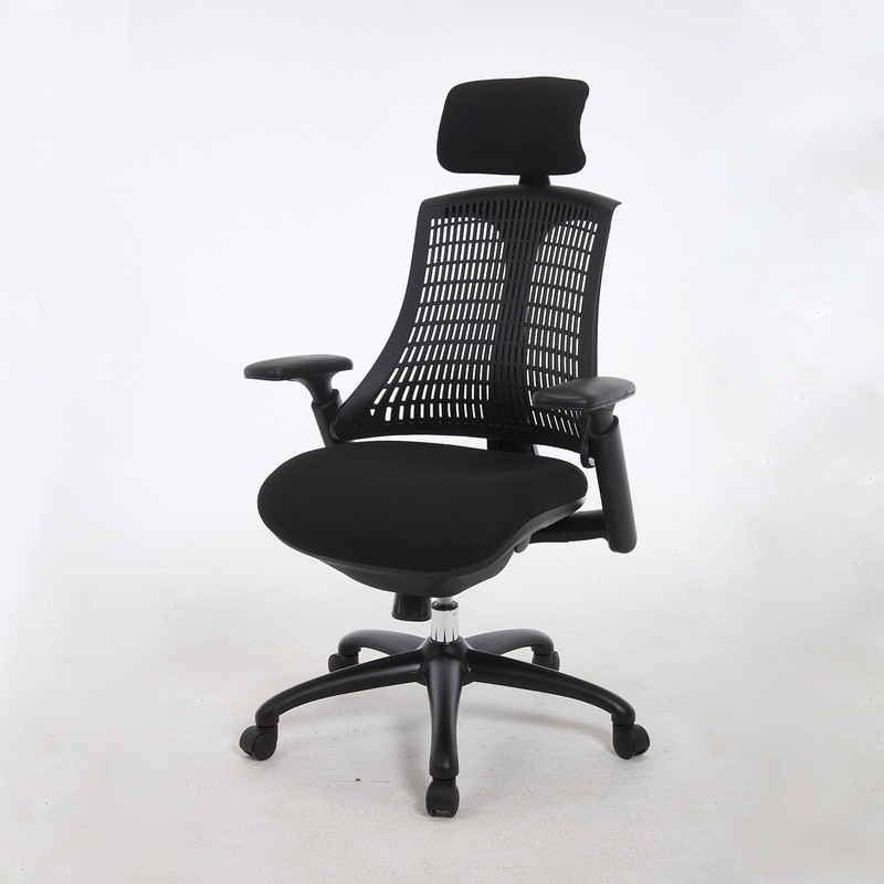 1 Pc Ergonomic High-Back Mesh Office Chairs with Adjustable Headrests & Armrest gallery