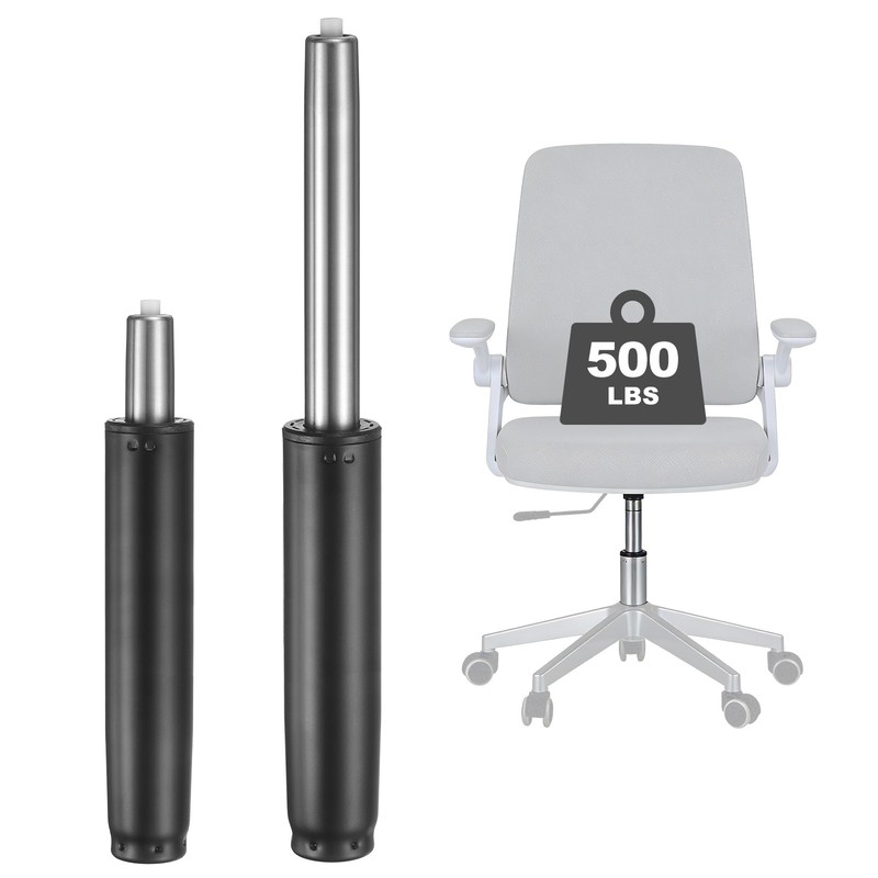 Office Chair Gas Cylinder, 20.1" Class 3 Gas Cylinder Replacement, Black