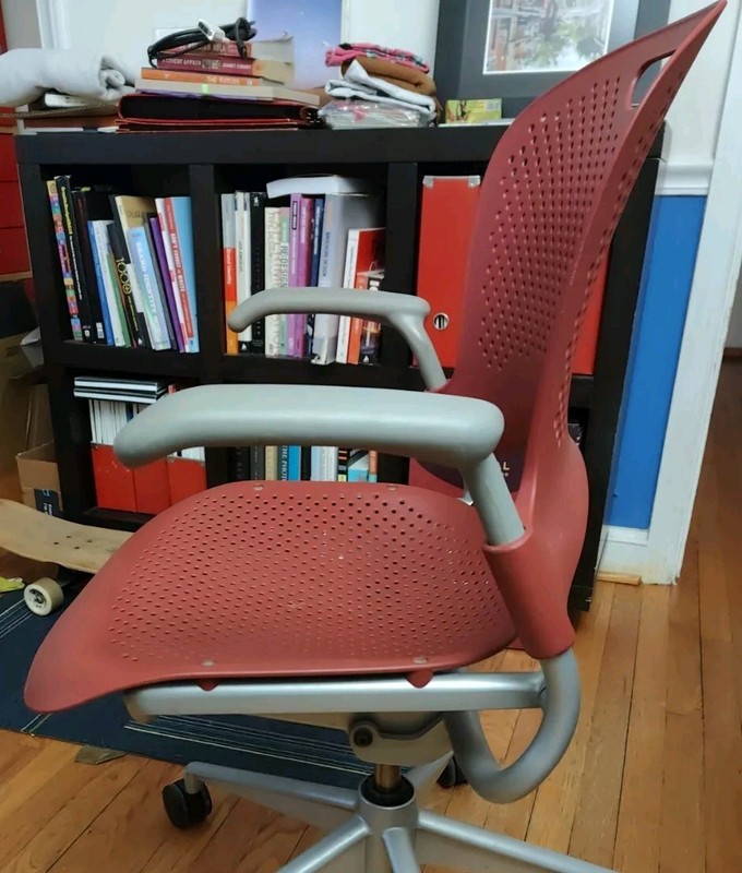 Herman Miller Red Caper Multitask Chair w/ Fixed Arms gallery