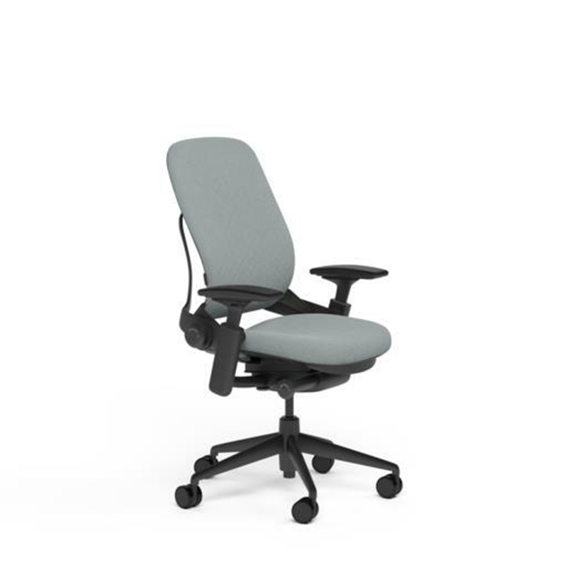 New Large Steelcase Leap PLUS Adjustable Desk Chair – Buzz2 Alpine Fabric 500 lb