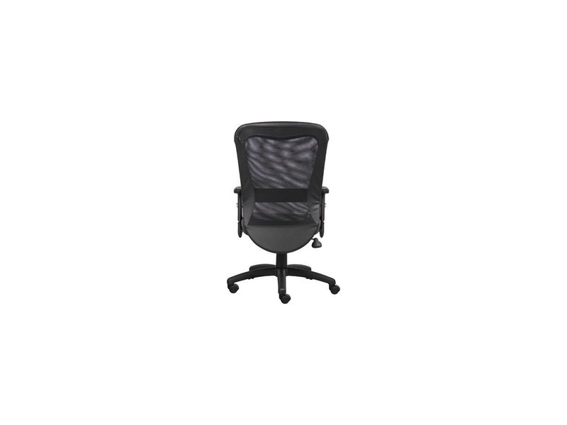 Boss Office Products B580 The Web Back And Leather Plus Seat with Web Tension K gallery