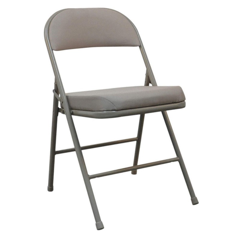 GRAINGER APPROVED 2W957 Folding Chair,32 1/4 in H 2W957