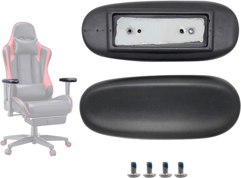 Universal Office Chair Arm Rest Replacement Pads -Ergonomic Arm Pads with 4″ Mou