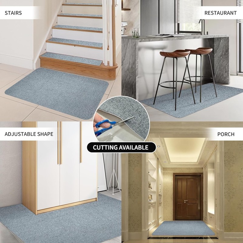 SHAREWIN Office Chair Mat for Hardwood/Tile Floor, 47"X36" Computer Gaming Chair gallery