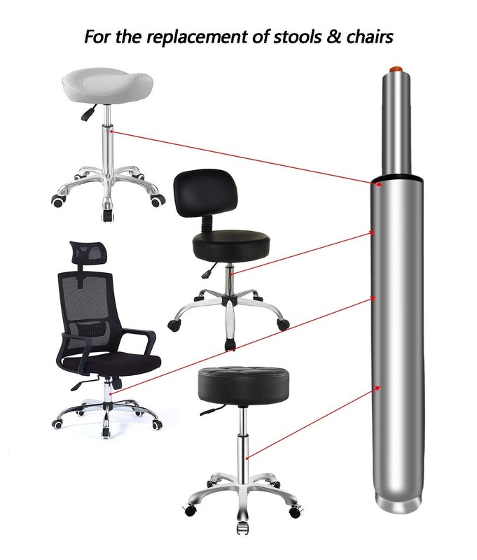 14" to 22" Long Adjustable Gas Lift Cylinder Tube for Office Chair Stool Repl... gallery