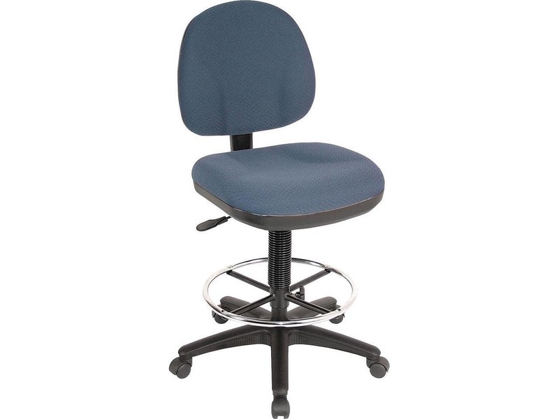 Lorell Adjustable Multi Task Stool 24"x24"x40-1/2"x50-1/2" Blue 80010 gallery