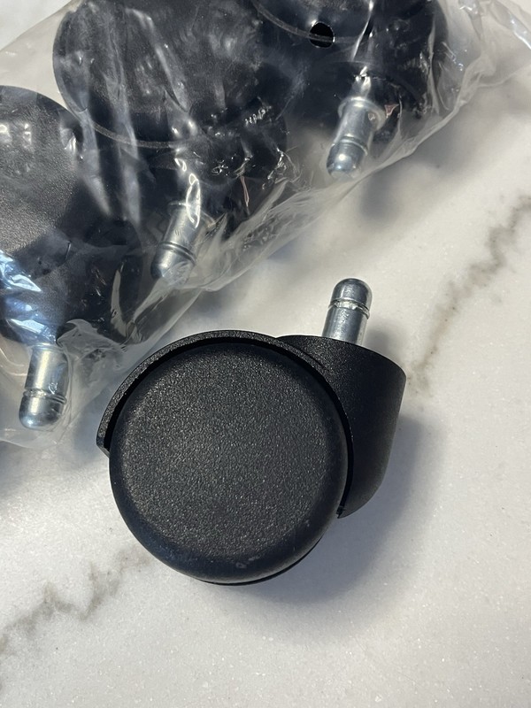 OfficeMax Office Depot Chair Carpet Casters Wheel Rollers Set of 5 gallery