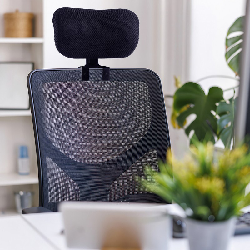 Chair Back Neck Support Booster Computer Headrest Cushion Work Office Pillows gallery